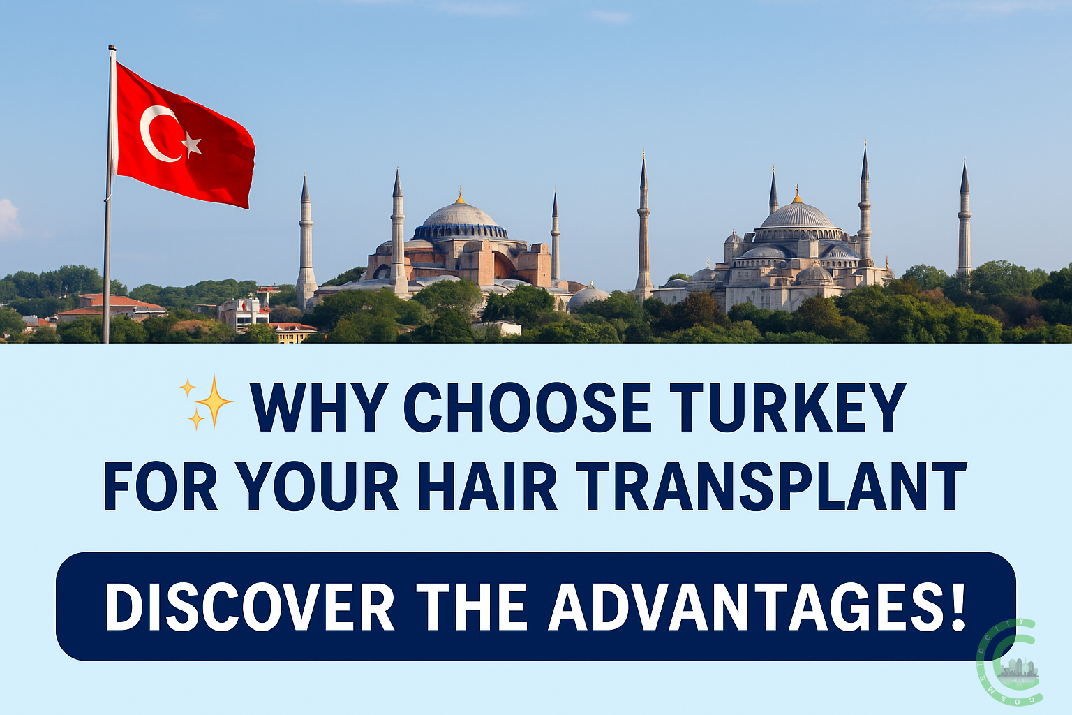 ✨ Why Choose Turkey for Your Hair Transplant? Discover the Advantages!